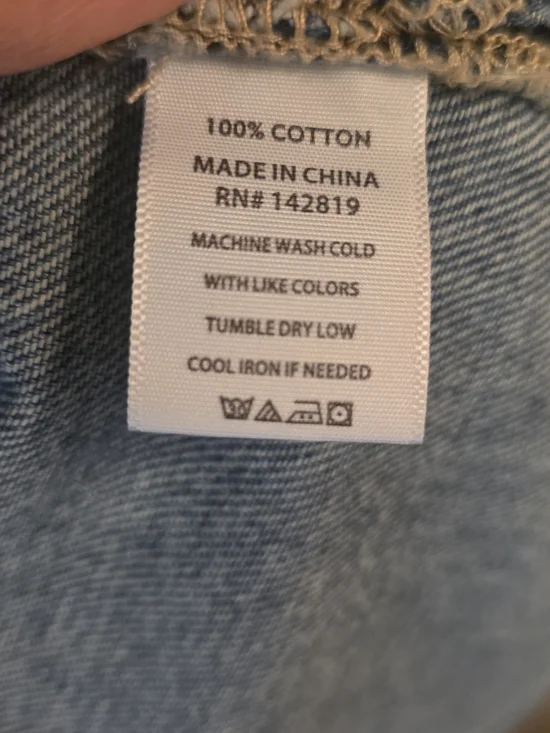 Dear John Women's Dark Blue Denim Jacket Size Medium - Picture 5 of 5